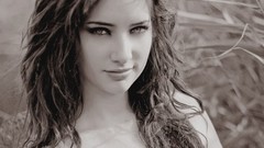 Woman Actress susan coffey grayscale