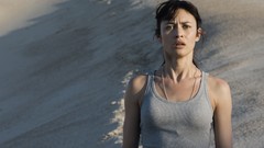 Woman Actress tank tops olga kurylenko Oblivion-movie
