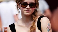Woman Actress tattoos emma watson fake
