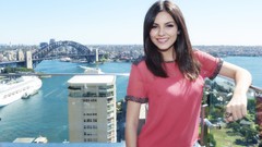 Woman Actress victoria justice smiling brunettes singers
