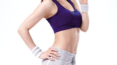 Woman advertisement white background Shorts After School asians 