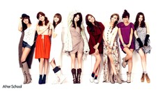 Woman After School asians bangs models k-pop