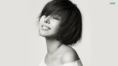 Woman After School faces monochrome asians k-pop Raina