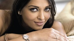 Woman Aishwarya Rai Actress smiling blue eyes