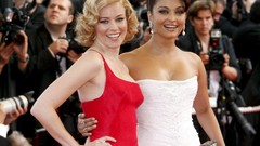 Woman Aishwarya Rai red dress elizabeth banks white dress