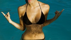 Woman alexis ren swimming pools