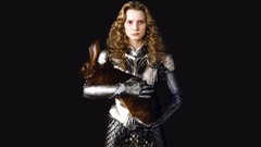 Woman Alice in Wonderland armor Celebrity Actress mia wasikowska