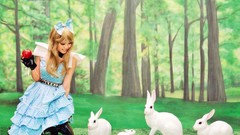 Woman Alice in Wonderland models Sayumi Michishige