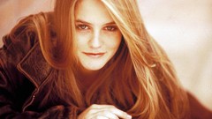 Woman Alicia Silverstone smiling redheads