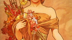 Woman Alphonse Mucha