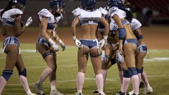 Woman American Football lingerie