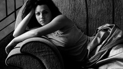 Woman amy lee grayscale