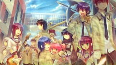 Woman angel beats school