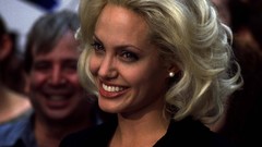 Woman Angelina Jolie Actress blondes public