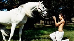 Woman Angelina Jolie models