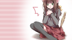 Woman animal ears Simple