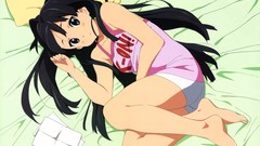 Woman Anime anime girls akiyama mio k - on