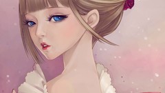 Woman Anime anime girls blue eyes artwork