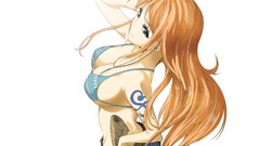 Woman Anime anime girls bra redheads boobs One Piece (anime) 