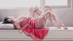 Woman Anime anime girls brunettes