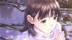 Woman Anime anime girls brunettes praying