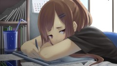 Woman Anime anime girls graphics tablets