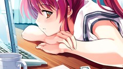 Woman Anime anime girls graphics tablets