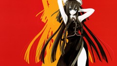 Woman Anime anime girls misaki kurehito touhou hong meiling 