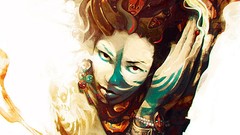 Woman Anime anime girls redheads