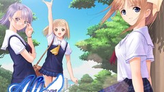 Woman Anime anime girls school uniforms tony taka shiomiya 