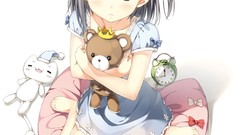 Woman Anime anime girls Simple Background Kantoku (artist) 