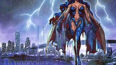 Woman Anime artwork Lucifer