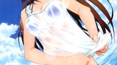 Woman Anime cartoons anime girls lingerie underwear bikini 