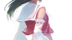 Woman Anime drawings anime girls brunettes touhou