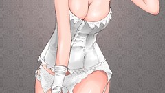 Woman Anime drawings beck cleavage