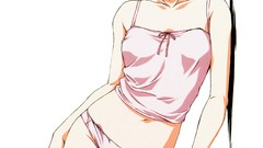 Woman Anime drawings legs lingerie ecchi panties undressing