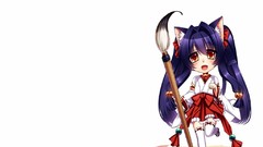 Woman Anime dress white background stockings anime girls 