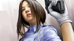 Woman Anime faces anime girls portraits