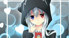 Woman Anime faces artwork