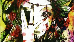 Woman Anime faces portraits