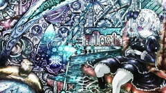 Woman anime girls artwork