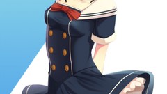 Woman anime girls brunettes original characters