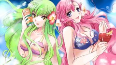 Woman anime girls code geass euphemia li britannia bikini C & C