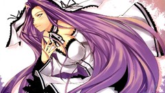 Woman anime girls fate stay night bare shoulders fate series 