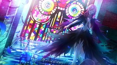 Woman anime girls guilty crown yuzuriha inori