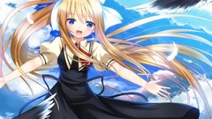 Woman anime girls kamio misuzu koi Air (anime)