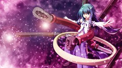 Woman anime girls kochiya sanae touhou