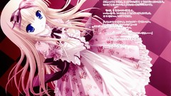 Woman anime girls lolita fashion