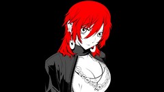 Woman anime girls redheads the breaker new waves selective 