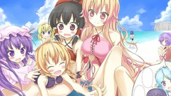 Woman anime girls remilia scarlet hakurei reimu touhou izayoi 